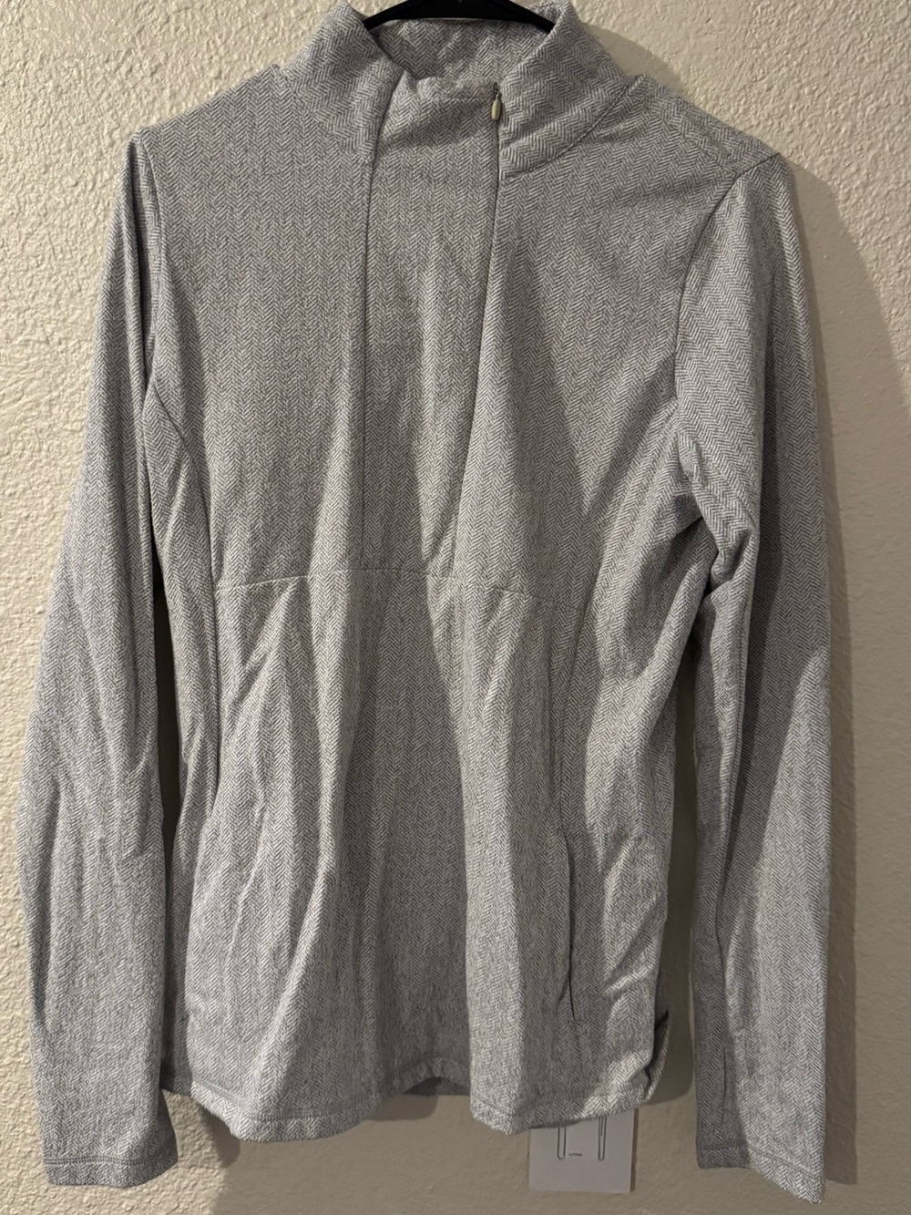 Kyodan Light Gray Lightweight Quarter-Zip Jacket